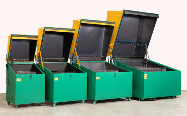 Enviroclean parts washer range open
